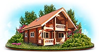 Строительство домов из оцилиндрованного бревна